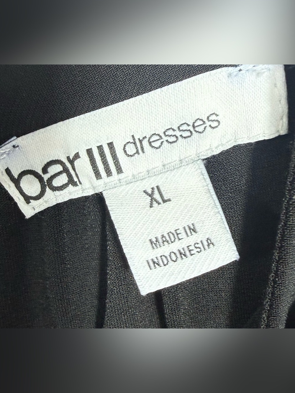 Bar III NWT Black Halter Neck Maxi Dress XL Side Slit Sleeveless Flowy - Picture 4 of 10